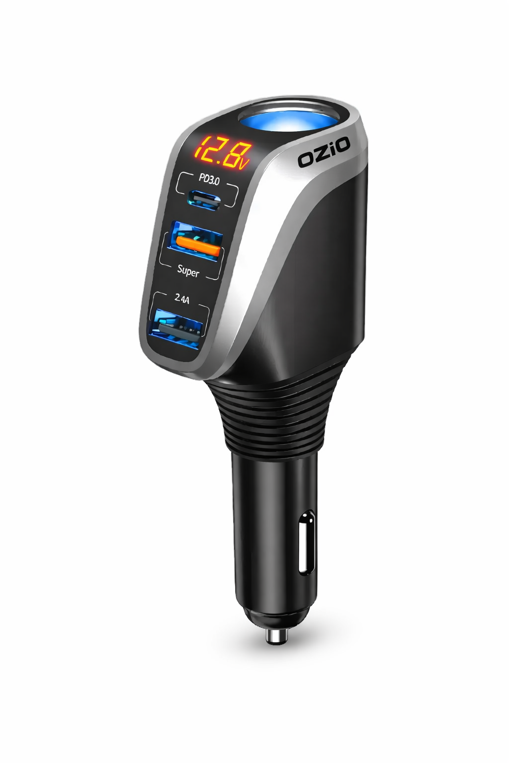 OZIO Multi-Port Car Charger